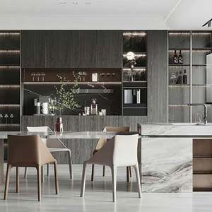 Multifunctional Modern Solid <b>Wood</b> Wine <b>Display</b> <b>Cabinet</b> for Home Bedroom Living Room Hotel Bar Warehouse Apartment Furniture - Product Image 5