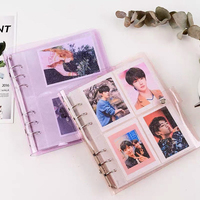 Classeur pour photocartes personnalisable avec logo et design gratuit, pour collection d'idoles Kpop coréennes et américaines, support de cartes, décoration DIY