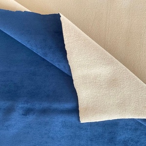 قماش من جلد الغزال مزدوج الجوانب من البوليستر بنسبة 100% لملابس التنجيد - Product Image 2