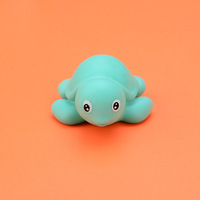 Jouets de bain WOWEI sans mousses, jouets de bain sans trous, animaux marins pour la baignoire, jouets flottants doux pour la piscine et la table aquatique