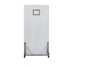 Pantalla móvil de plomo para hospitales, escudo anti rayos X con ventana de vidrio de plomo para sala de tomografía computarizada - Product Image 2