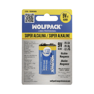 Batteria Alcalina 6LR61 (Confezione Blister da 1 Pezzo) - Product Image 5
