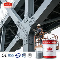 Primaire époxy-zinc écologique, spray de traitement antirouille puissant pour structures en acier de ponts de passage urbains et de traversées de rivières