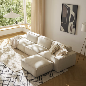 <strong>Modular</strong> Visual Effect Extended Side <strong>Chaise</strong> Integrated Create Comfortable Modern Living Atmosphere Extended Side <strong>Chaise</strong> <strong>Sofa</strong> - Product Image 1