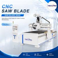 Machine de découpe de bois CNC avec lame de scie pour la fabrication d'armoires de cuisine, de placards, de portes en bois et de panneaux décoratifs