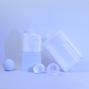 Alta calidad 300ml 600ml 1L botella de plástico vacía botella de detergente para ropa vacía botella de plástico vacía para jabón líquido al por mayor - Product Image 3