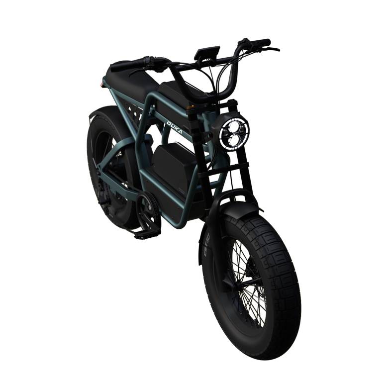 人気の新製品バイクファットタイヤレトロ2人乗り電動自転車