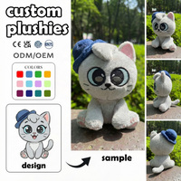 Fabricant de jouets en peluche personnalisés, conception de mini-figurines humaines, jouet en peluche Jelly Cat, jouet Papeleria Jax, poupées en peluche personnalisées de Chine