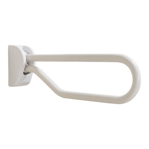 Barre d'appui pour toilettes Fuyao en alliage d'aluminium et de magnésium, blanche, capacité de charge 150 kg, pour la sécurité des personnes âgées - Product Image 5
