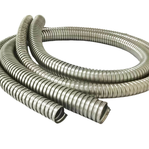 Tuyau <span class=keywords><strong>flexible</strong></span> en acier inoxydable 304 de grand diamètre, <span class=keywords><strong>sur</strong></span> <span class=keywords><strong>mesure</strong></span>, OEM ODM, pour usage industriel, conduit métallique ondulé - Product Image 1
