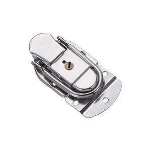 Loquet de verrouillage métallique à clé carrée pour caisses, valises et bagages - Product Image 3