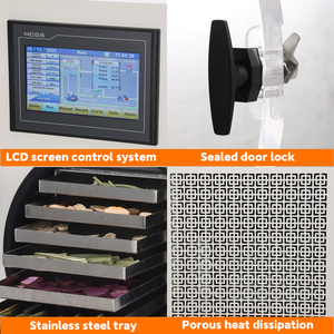 جهاز تجفيف بالتجميد صغير من WEFLY الصينية بسعة 6 كجم موفر للطاقة معدات تجفيف بالتفريغ لمعالجة الأغذية متوافق مع 220 فولت/110 فولت - Product Image 4