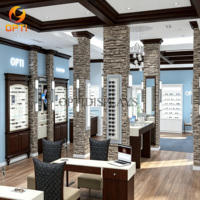 Meubles de présentation pour magasin d'optique, vitrines pour lunettes de soleil personnalisées, présentoirs à lunettes avec éclairage LED