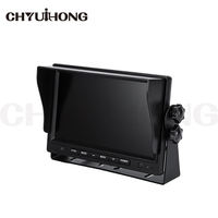 Moniteur de camion 7 pouces 1080P AHD, écran IPS HD, affichage de la vue arrière du véhicule, 12V-24V, étanche IP68, pour bus, remorque, usage intensif