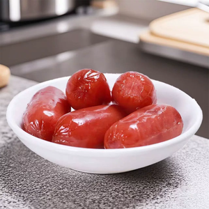 ไส้กรอกหมูเค็มหงเซียงจี อาหารพร้อมทาน บรรจุในถุง เนื้อนุ่ม อัดลม 100 กรัม เก็บรักษาที่อุณหภูมิห้อง ODM อาหารจานด่วน - Product Image 3