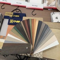 Directo de fábrica, control remoto motorizado, persianas de madera de imitación inalámbricas, cortinas, listón de sombra, persianas de madera venecianas para ventanas