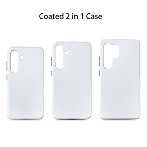 Máquina de transferencia de calor recubierta 2 en 1 Sublimación resistente Caja de teléfono en blanco Personalización 3D para Samsung <span class=keywords><strong>Galaxy</strong></span> S25 Ultra S25 Plus - Product Image 4