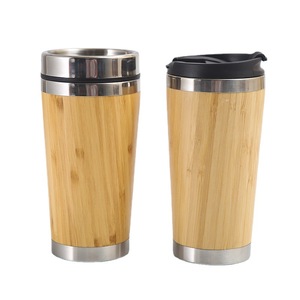Botella de agua de madera de acero inoxidable ecológica personalizada <span class=keywords><strong>2023</strong></span> al por mayor - Product Image 6