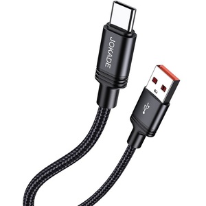 Cable de carga y sincronización Jokade de 1m USB Tipo C a USB A para transferencia rápida de datos y suministro de energía - Product Image 1