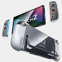 Étui de protection transparent en PC rigide ultra-fin pour Nintendo Switch 2, anti-poussière et antichoc