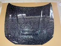 Pour Audi A6 C7 amélioré avec capot en fibre de carbone capot avant Audi A6 C7 capot moteur en fibre de carbone forgé