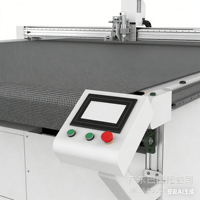 Machine de découpe textile entièrement automatique Honki Bright Professional avec couteau vibrant pour la découpe de tissus, rideaux occultants de 4 m