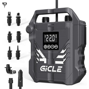 Pompe électrique portable double <span class=keywords><strong>action</strong></span> JTRDA AP883-L blanche pour éclairage de voiture, 12V DC, haute pression, légère, certifiée CE - Product Image 1