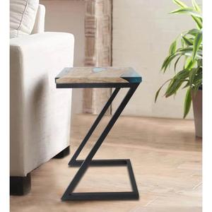 High Quality Designer Wooden Iron End <b>Table</b> for Living Room Best Collection for Home Use Bulk Wholesale Price Larger Furniture - Product Image 6