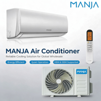 Pompe à chaleur intelligente et silencieuse à fréquence variable A+++ à économie d'énergie 9K-24K BTU R290 R32 R410a pour climatiseur split domestique
