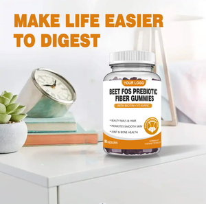 Ausreson Private Label Remolacha natural Fibra prebiótica Gomitas Suplemento para perder peso Remolacha <span class=keywords><strong>FOS</strong></span> Fibra prebiótica Gomitas - Product Image 4