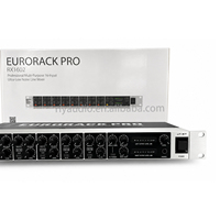 RX1602 EURORACK PRO Mixer Line Level Multiguna 16 Kanal untuk Rak, Cocok untuk Studio Rekaman, Ruang Siaran, Panggung, Pertunjukan Langsung