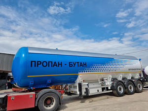 Semirremolque de GLP Harsan 45000L, 3 Ejes, Ejes Marca SAF, Carga Útil de 21.42 Toneladas, Certificado ASME, Tanque de Transporte de Gas Licuado de Petróleo - Product Image 4