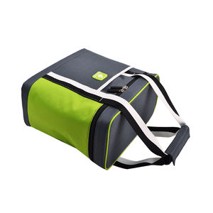 กระเป๋าเดินทางความร้อนโพลีเอสเตอร์ทั้งกล่องเก็บความเย็นพร้อมสายสะพายไหล่โลโก้น้ําแข็งแบบใช้ซ้ําได้ฟอร์ดถุงเก็บความเย็นอาหารกลางวันปิคนิค - Product Image 4