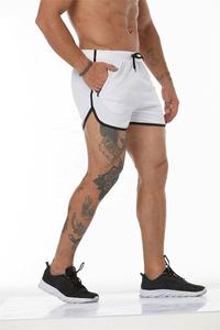 กางเกงขาสั้นกีฬาโลโก้ที่กําหนดเอง 100% โพลีเอสเตอร์หลายสีบุรุษฤดูร้อน Bearch ออกกําลังกายฟิตเนสวิ่งตาข่าย - Product Image 4