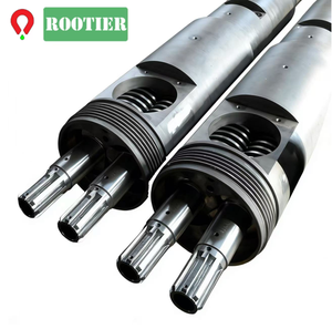 Baril conique à double vis de 35/75 mm compatible avec les machines d'extrusion <span class=keywords><strong>Weber</strong></span> Liansu - Product Image 5