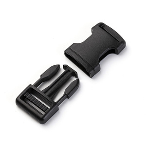 หัวเข็มขัดพลาสติกสีดำ เส้นผ่านศูนย์กลางภายใน 20 มม. สายรัดกระเป๋าเป้สะพายหลัง อุปกรณ์เสริม ห่วงรูปตัว D สีทึบ สำหรับกระเป๋านักเรียน ทนทานต่อการสึกหรอ - Product Image 3