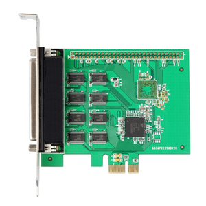 بطاقة توسعة صناعية بـ 8 منافذ RS232 PCIe من Exar XR17V358 بسرعة 921.6 كيلوبت في الثانية مع كابل DB9 - Product Image 5