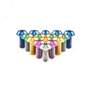 Tornillo de Cabeza Hexagonal de Acero Inoxidable Anodizado Azul, Certificado ISO 9001, Componentes Automotrices y Electrónicos - Product Image 1