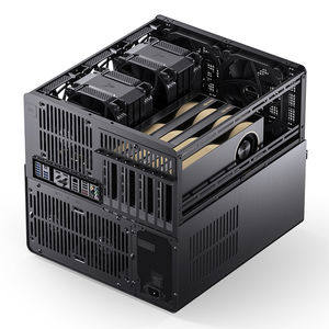 JONSBO N5 12-Scheiben-NAS-Gehäusespeicher GPU-Computing-Host Wasser gekühltes EATX-Großplatinen-Gaming-Holzfurnier-Mini-ITX-Gehäuse - Product Image 5