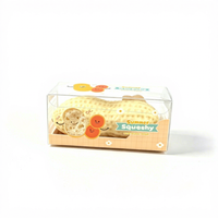 Creaky Sound Peanut Blocks Squishy, Soft Outside Crunchy Inside ASMR Stress Relief Toy, Boxed Wholesale Fidget