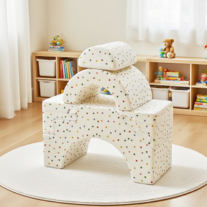 Nhà Máy Bán Buôn Mềm Chơi Bộ Leo Lên Bò Bọt Trẻ Em Chơi Khối Cho Trẻ Mới Biết Đi Trong Nhà Trẻ Em Bọt Leo Khối - Product Image 5