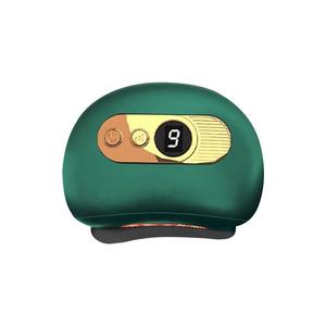 Cuidado <span class=keywords><strong>DE</strong></span> LA PIEL Luz roja Gua Sha para estiramiento facial Logotipo personalizado Compresa caliente Masajeador facial Antienvejecimiento Eléctrico Bian Stone Gua Sha - Product Image 1