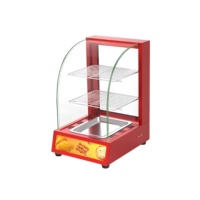 Équipement de cuisine commerciale, armoire de présentation chauffante et réchauffante, table chauffante, vitrine chauffante, machine à snacks