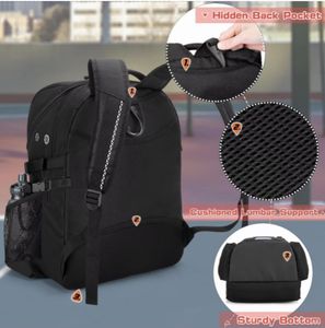 Sac à dos d'entraînement <span class=keywords><strong>de</strong></span> basket-<span class=keywords><strong>ball</strong></span> <span class=keywords><strong>de</strong></span> football imperméable à la mode pour hommes Compartiment à chaussures avec doublure en polyester pour le rangement du <span class=keywords><strong>volley</strong></span>-<span class=keywords><strong>ball</strong></span> - Product Image 4