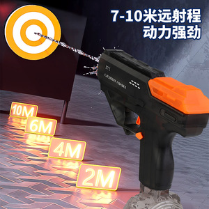 <span class=keywords><strong>Pistolet</strong></span> à <span class=keywords><strong>eau</strong></span> électrique à impulsions avec effet lumineux, longue portée, haute pression, lanceur d'<span class=keywords><strong>eau</strong></span> automatique pour les jeux d'été en plein air pour enfants - Product Image 5