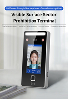 Terminal de contrôle d'accès biométrique Xface43 pour la gestion des présences des employés, avec accès TCP/IP et Wi-Fi, idéal pour les petites entreprises