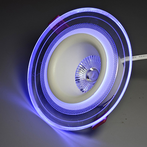 Comercial Interior 3cct Punto redondo Abajo Luz Empotrada 8W + 8W Led Cob Dimmable Downlight - Product Image 4