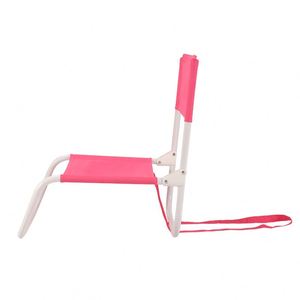 Directly Supplied Manufacturer <b>Beach</b> <b>Chairs</b> Folding Low-Back Thickened Steel Pipes Oxford Cloth 2 Steel Pipes Can Print Logos - Product Image 3