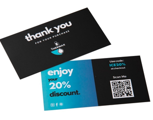 UV China Custom 90X50mm 300gsm Luxury <strong>Graceful</strong> Designs Heavyweight Company Promotion Wedding Invitation Thank You Insert Card - Product Image 2