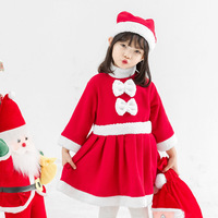 Hot Sale Dress Up Santa Kostüm für Weihnachten Kinder Kleidung Weihnachten Santa Claus Kostüme für Jungen und Mädchen